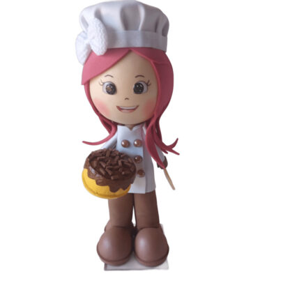 Boneca Profissão Chef Confeiteira 3D Em Eva - B2 - Image 2