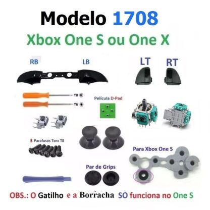 Kit Peças Reparo Controle Xbox One S 91708 - Image 17