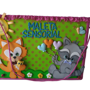 Maleta Sensorial Com 5 Atividades TEA - J2