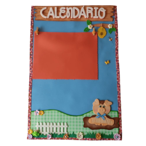 Kit Sala de Aula Fazendinha - Cartaz Calendário A2