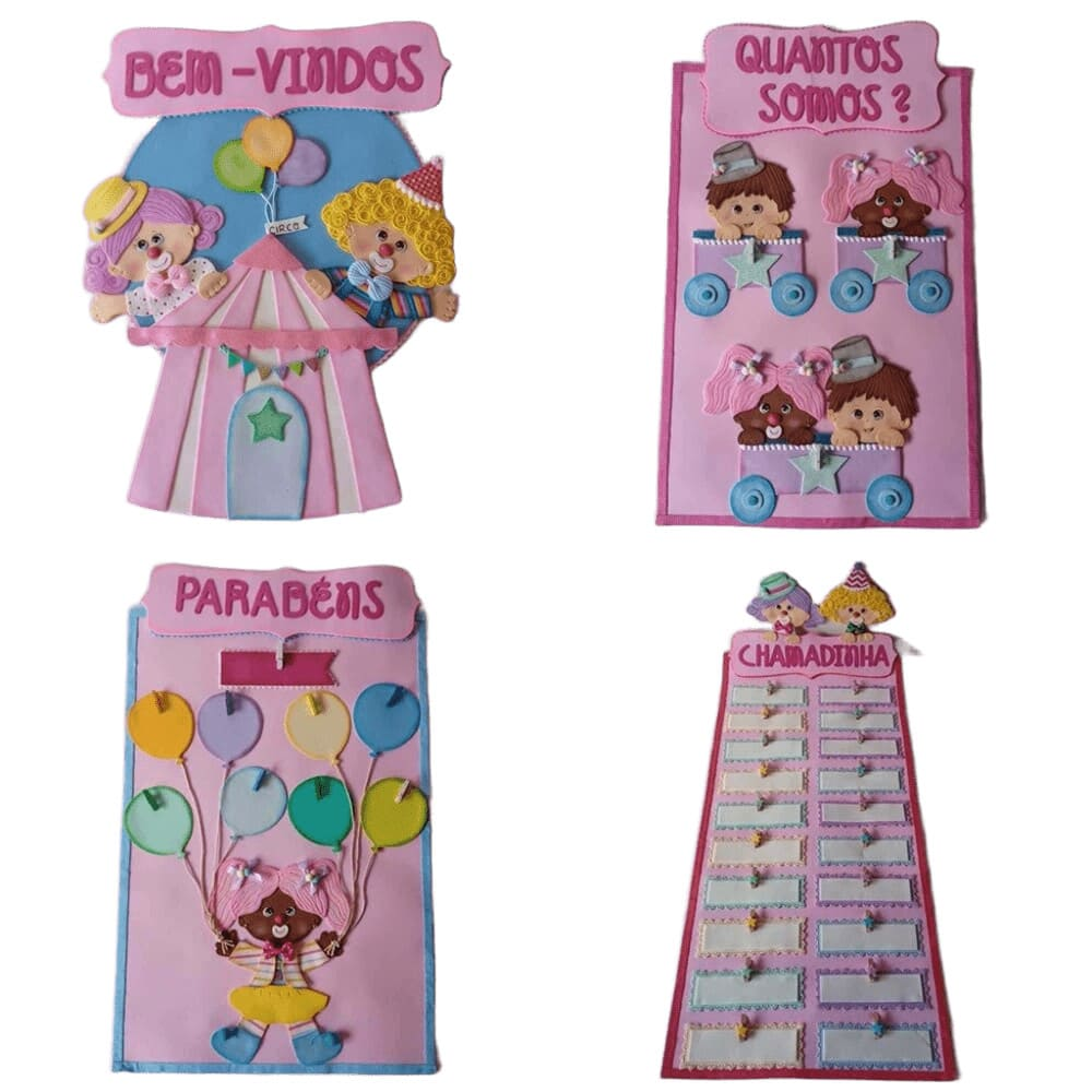 Kit Sala de Aula Circo - N2